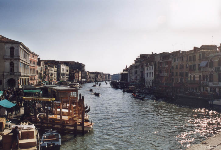 4 - Grand Canal vu du pont du Rialto par Estelle B.